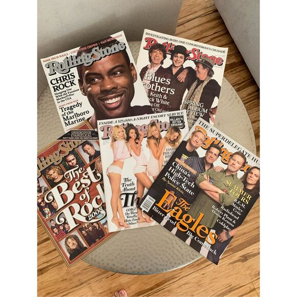 Lot of 5 Rolling Stone Magazines – 2008 Issues (1049–1053) – Chris Rock, The Rol - Picture 2 of 8